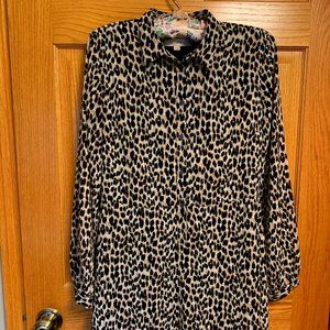 The Loft Leopard Print Dress